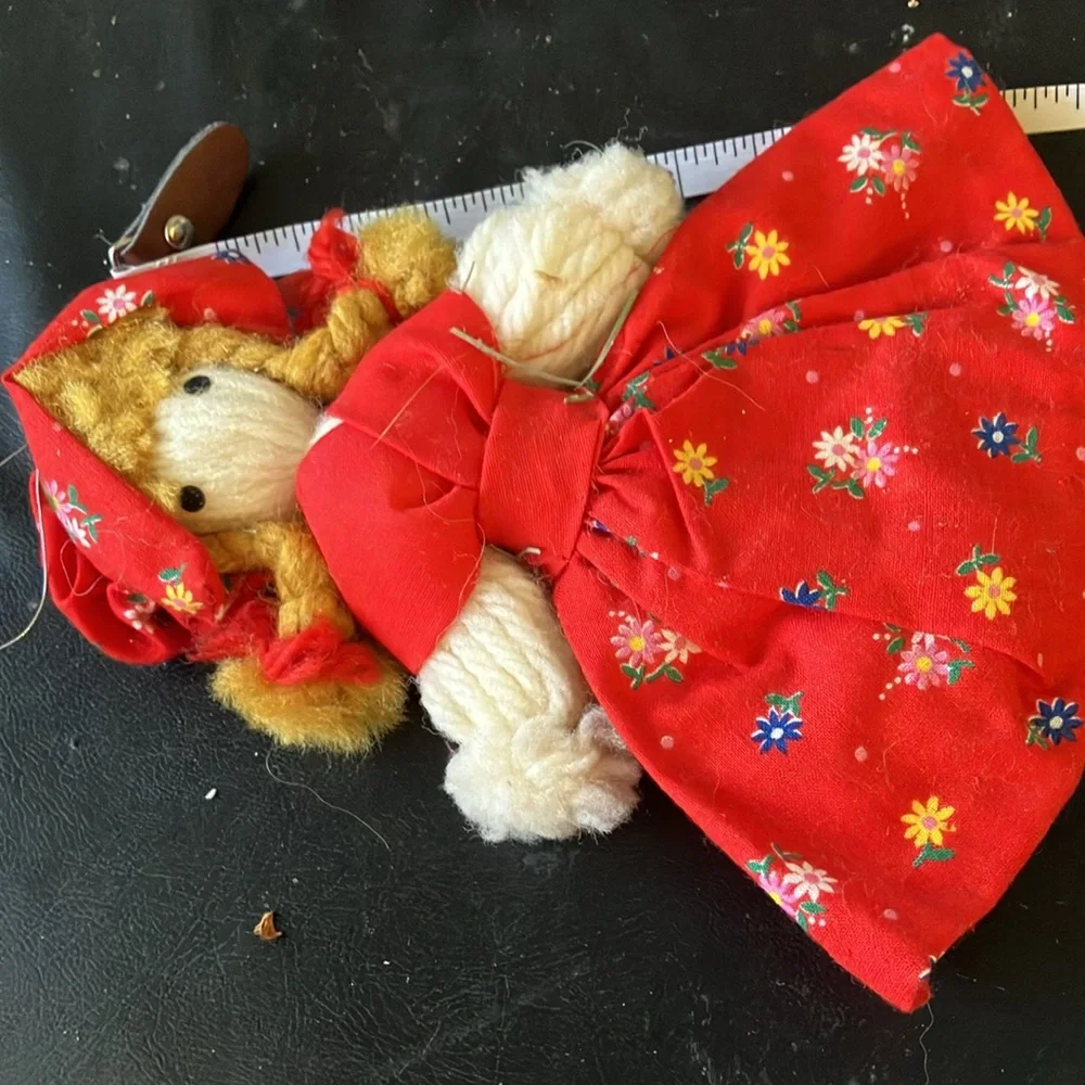Larger size plush ornament